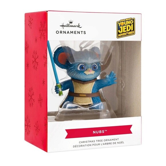 NWT 2023 Hallmark Star Wars: Young Jedi Adventures NUBS Christmas Tree Ornament - Picture 1 of 3
